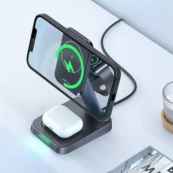 ACEFAST 3-in-1 Magsafe 15W Triple Wireless Charger