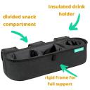 Universal Stroller Tray with Insulated Sippy Cup Holder - Upgraded