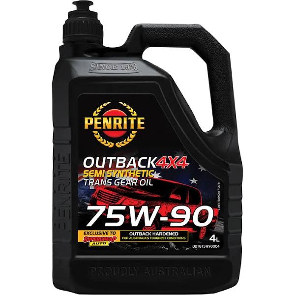 Penrite Outback 4x4 Trans Gear Oil - 75W-90, 4 Litre