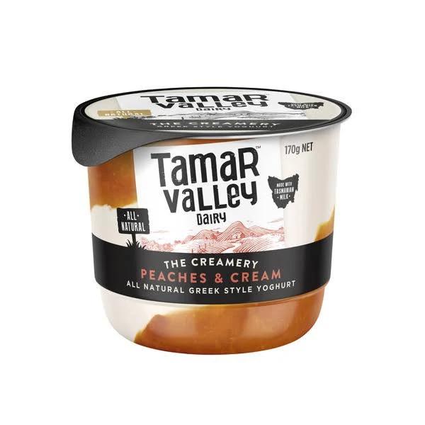 Tamar Valley Creamery Peaches & Cream 170g