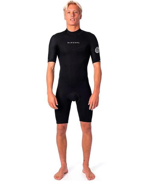 Rip Curl Mens Dawn Patrol 2mm Back Zip Spring Suit XL / Black