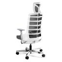 Desky Pro Ergonomic Chair with Headrest - White