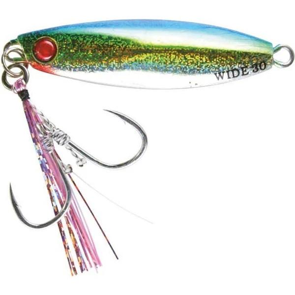 Hayabusa Jack Eye Shot Slow Wide Jig Lure 60g Zebra Glow