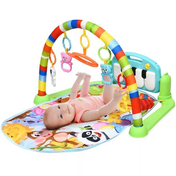 Baby Infant Play Mats Rack Gym Musical Toys Activity Floor Kids Music Piano - AfterPay & zipPay Available