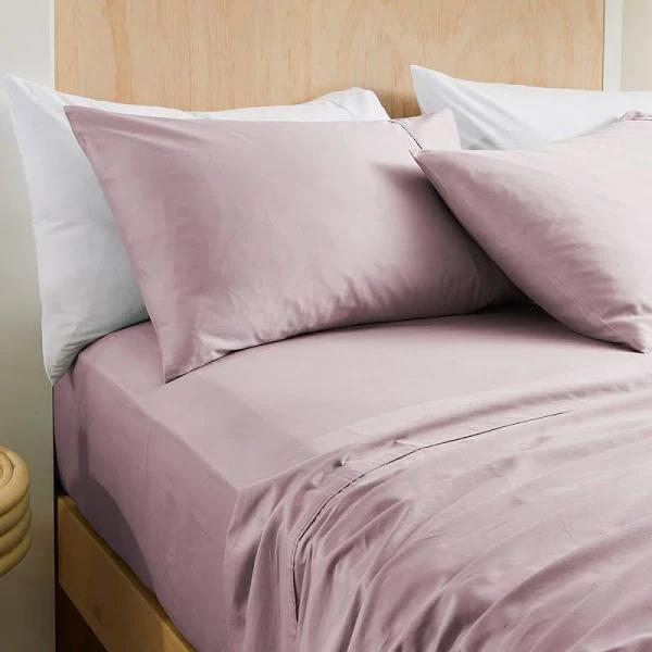 MyHouse Egyptian Cotton Sheet Set - Mauve - Double