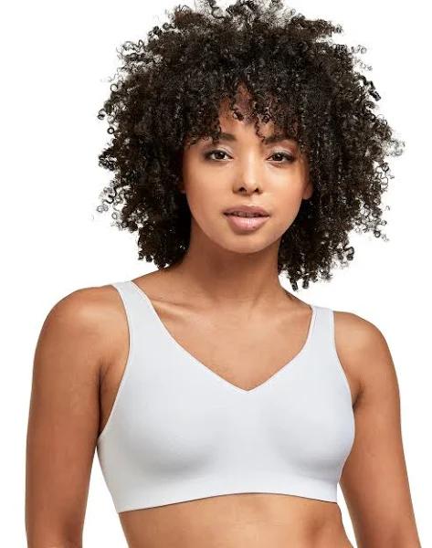 Hanes SmoothTec Wirefree Bra G796 White M