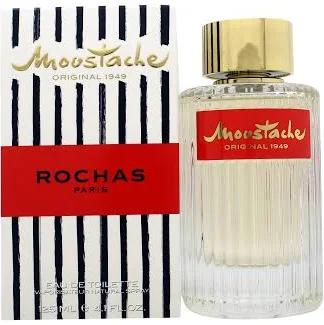 Moustache Eau De Toilette Spray by Rochas 4.1 oz