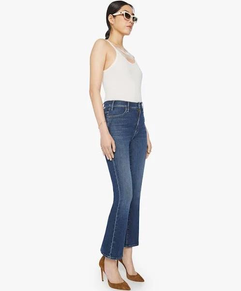 Mother The Hustler Ankle Howdy Jeans in Blue - Size 28 (also in 24,25,26,27,28,30,31,32,33)