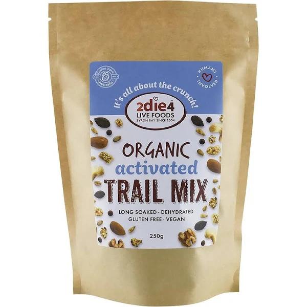 2Die4 Live Foods Activated Organic Trail Mix 250 G