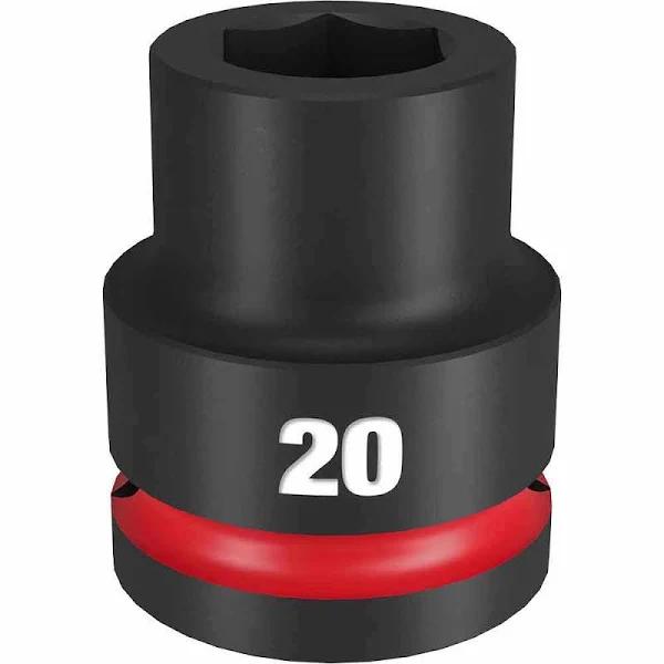 Milwaukee Shockwave 3/4" Drive 20mm Standard 6 Point Impact Socket 49666358 by Autoelec