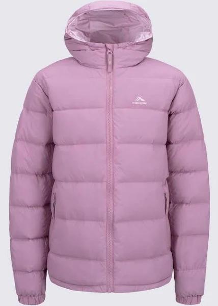 Macpac Kids' Halo Hooded Down Jacket | Colour: Lilas