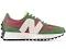 New Balance 327 Dark Green Red