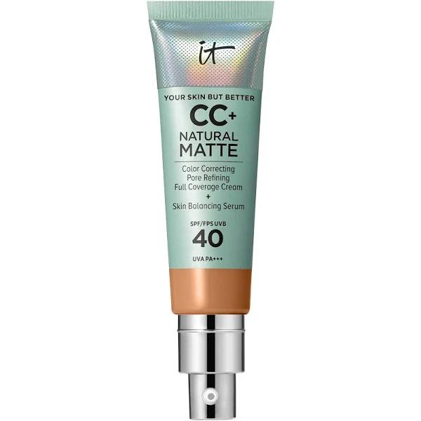 It Cosmetics Tan Cool Your Skin But Better Natural Matte SPF 40 CC+ Foundation 32ml