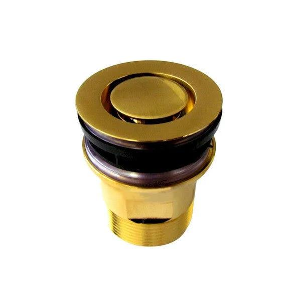 Bounty Brassware 32mm Basin Pop-Down Waste Brushed Gold - Bathroom Warehouse