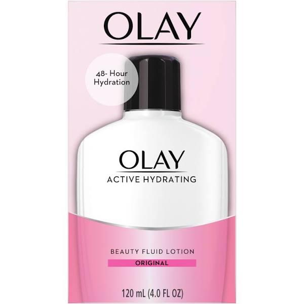 Olay Active Hydrating Original Beauty Fluid Lotion 4 fl. oz. Bottle