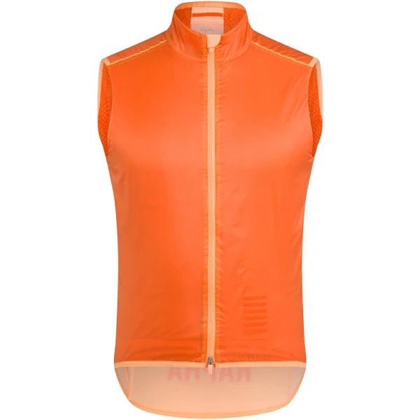 Rapha Men's Pro Team Insulated Gilet, Peach/Orange