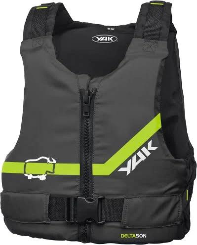 Yak Delta 50n Bouancy Aid Black XXL - Black/Lime