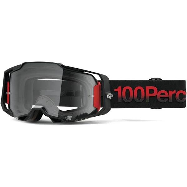 100 Percent Armega Goggles Clear Lens Tzar