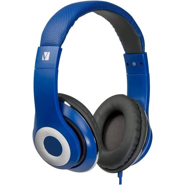 Verbatim Over-Ear Classic Audio Headphones - Blue