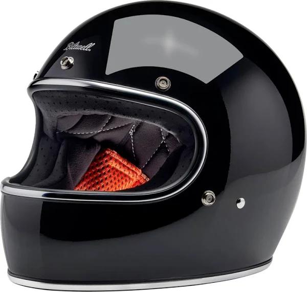 Biltwell Gringo S Helmet - Gloss Black - Large 1003-101-504