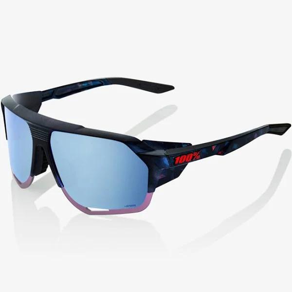 100% Norvik Eyewear Colour Black holographic-hiper Blue Mirror