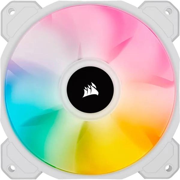 Corsair SP120 RGB PWM Elite 120mm Fan 3 Pack White