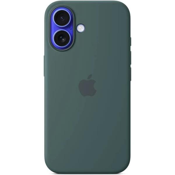 Apple iPhone 16 Silicone Case with MagSafe - Lake Green