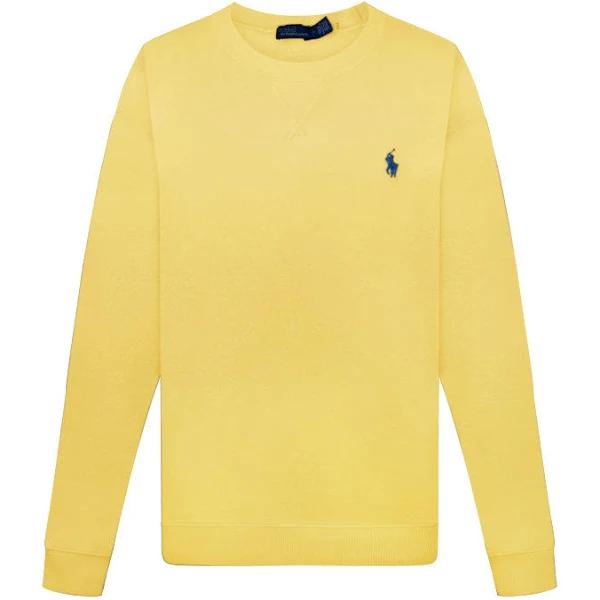 Polo Ralph Lauren Fleece Crewneck Pullover Cambridge Yellow XS