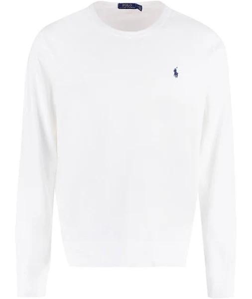 Polo Ralph Lauren Spa Terry Sweatshirt in White L