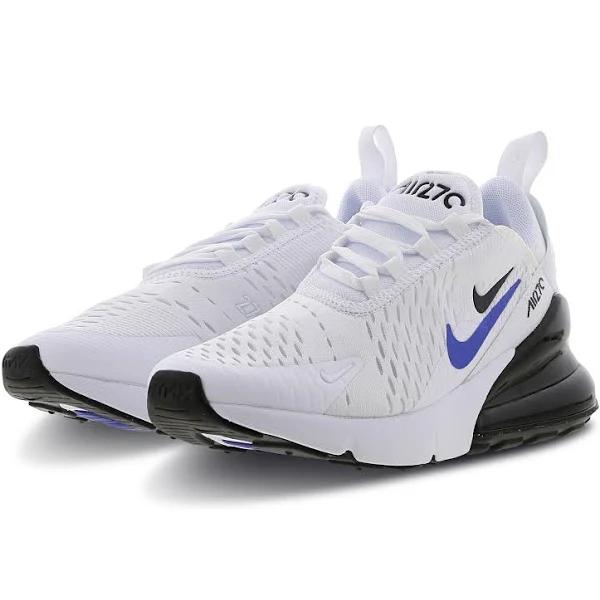 Nike Air Max 270 White Black Hyper Royal (GS)