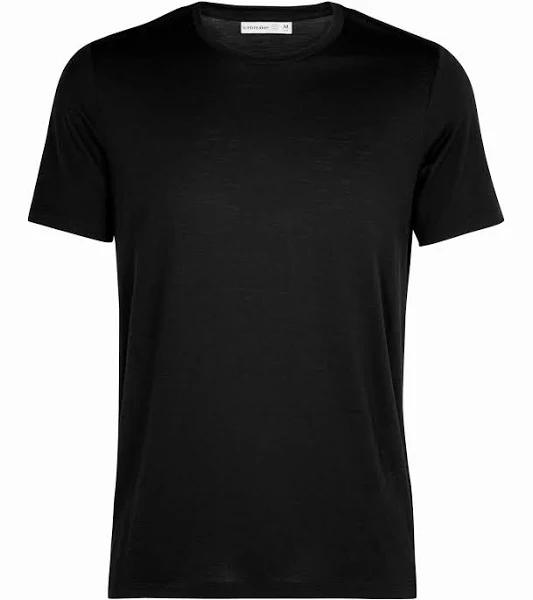 Icebreaker Men's Tech Lite II Short Sleeve Tee Black / Medium