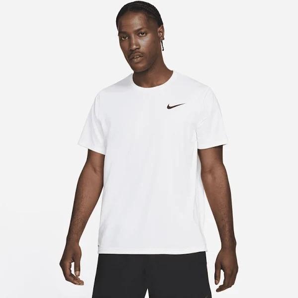 Nike Pro Dri-FIT T-Shirt- White S / White