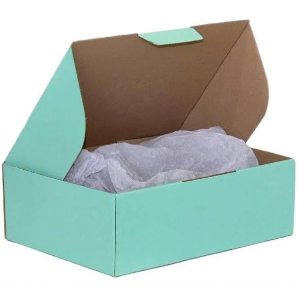 Wholesale Mailing Box X1000 Pcs - Light Green - 220 x 160 x 77mm