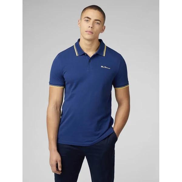 Ben Sherman Organic Signature Polo Twilight Denim X-Small