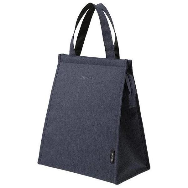 S Size Lunch Bag Thermal Insulated Box Bento Pouch Food Tote Office Work School Picnic Navy