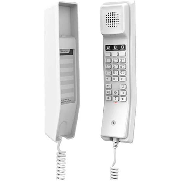 Grandstream GHP610W Hotel Phone, 2 Line IP Phone, 2 Sip Accounts, HD Audio, Built in Wi-Fi, White Colour, 1YR