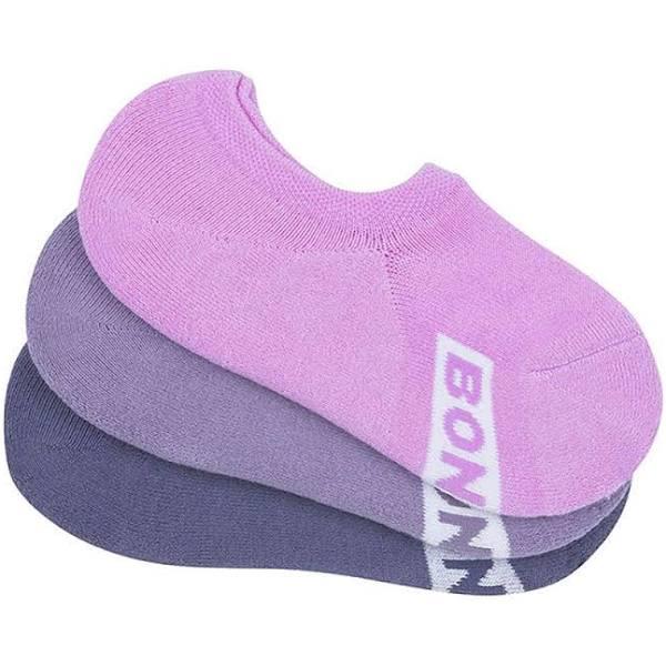 Bonds Womens Logo Cushioned Sneaker Socks 3 Pack Size: 3-8