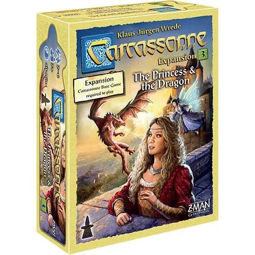 Carcassonne Board Game Expansion 3: The Princess & The Dragon