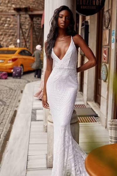 Kalila White Sequin Prom & Formal Gown | AfterPay | Zip Pay | Sezzle | Laybuy S -Alamour The Label