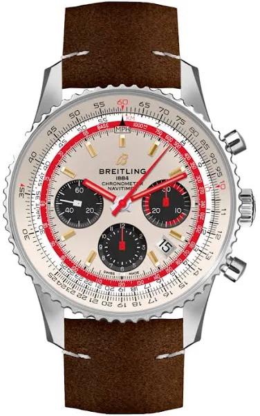 Breitling Navitimer 43mm Twa Special Edition Men's Watch AB01219A1G1X1