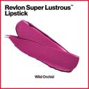 Revlon Super Lustrous Lipstick with Vitamin E and Avocado Oil, Pearl Lipstick in Purple, 457 Wild Orchid, 0.15 oz