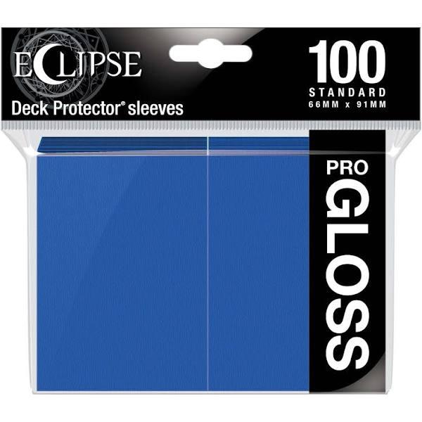 Eclipse Pro Gloss Standard Sleeves: Pacific Blue (100)