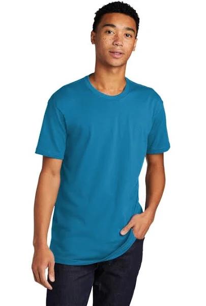 Harris | Mens CVC Cotton/Poly Crew Tshirt Turquoise M