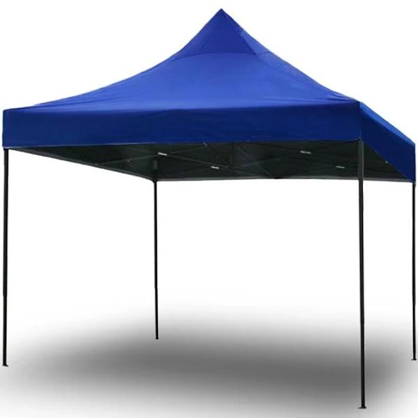 Bargene 3x3m Pop Up Gazebo Outdoor Tent Folding Marquee Party Camping Market Canopy - Blue