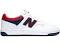 New Balance 480 White Indigo Red