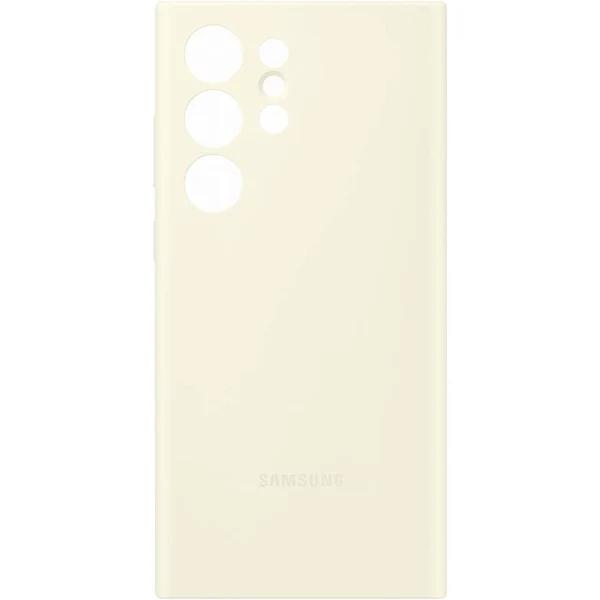 Samsung Galaxy S23 Ultra Silicone Case EF-PS918TUEGWW - Cream