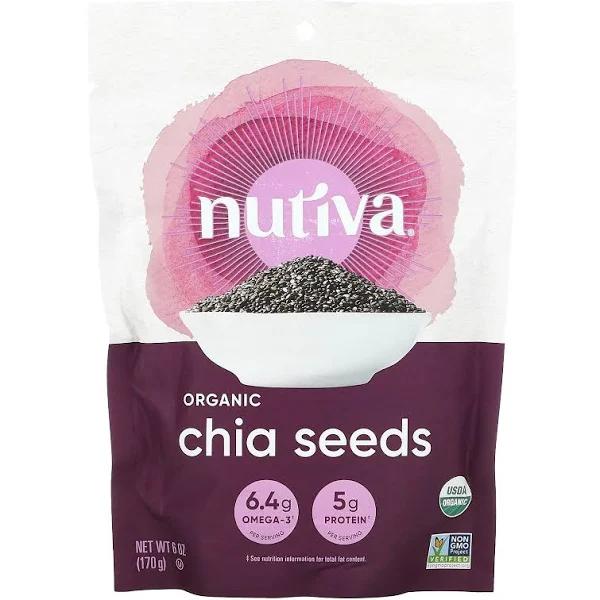 Nutiva Organic Black Chia Seed 6 oz