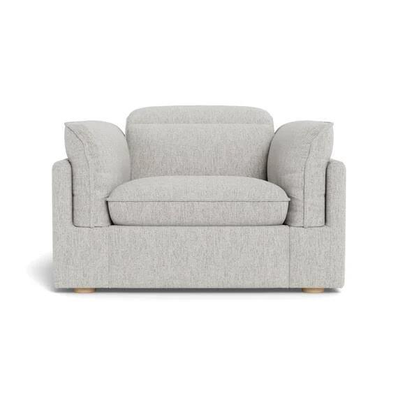 Sorrento Fabric Battery Recliner Armchair Light Grey by Freedom