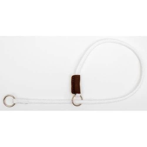 Mendota Products Fine Show Slip Collar 26in (66cm) Made in The USA White