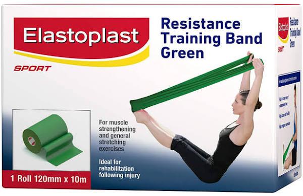 Elastoplast Sport Resistance Training Band Green 120mm x 10m